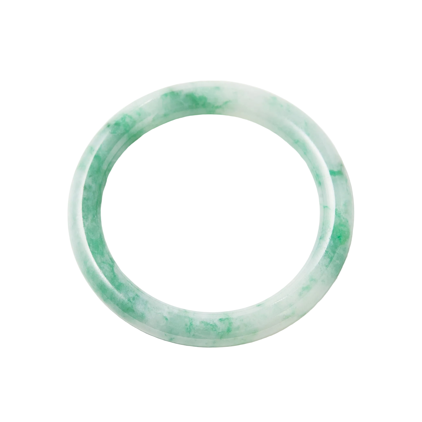 天然翡翠手镯55.81mm