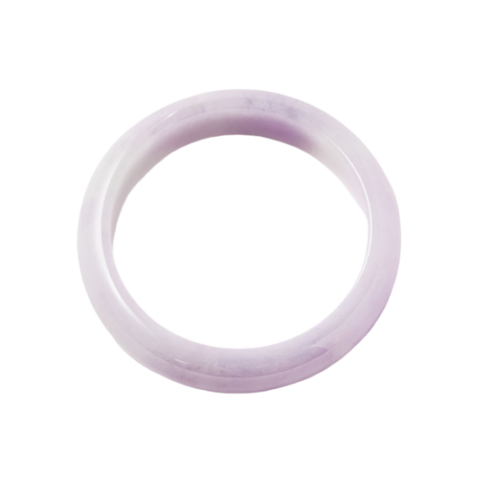 天然紫羅蘭翡翠手鐲 56.3mm