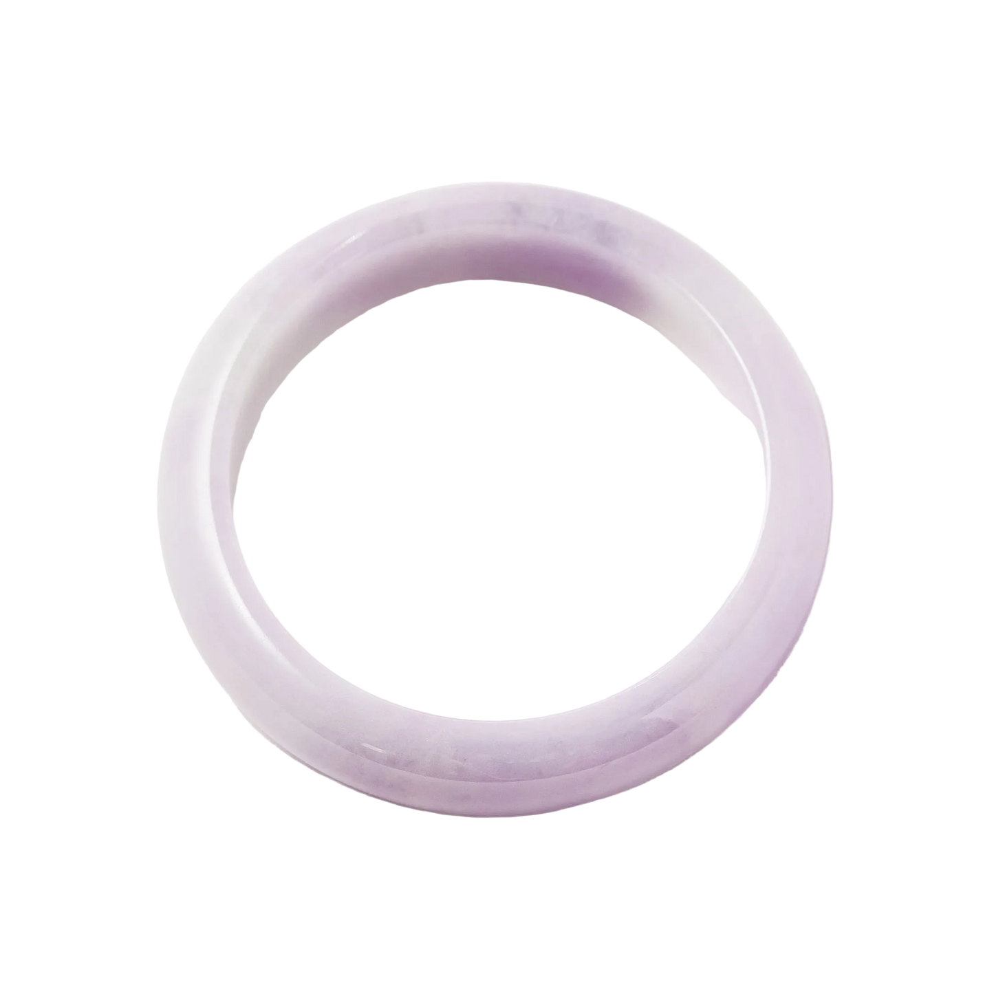 天然紫罗兰翡翠手镯56.3mm 